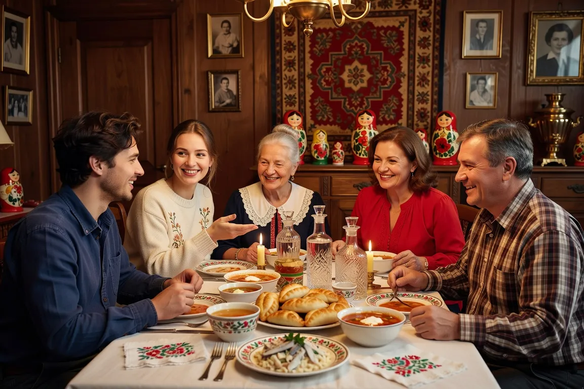 Femme russe présentant son compagnon français à sa famille, signe fort d'engagement