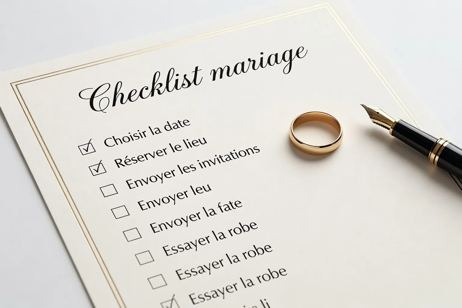 Étapes mariage franco-russe checklist 2026
