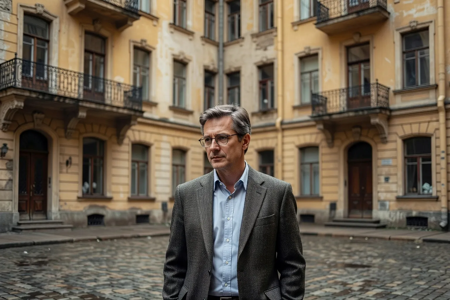 Pavel Sorokine, sociologue urbain spécialiste de l'habitat post-soviétique — portrait éditorial pour l'interview sur les kommunalkas